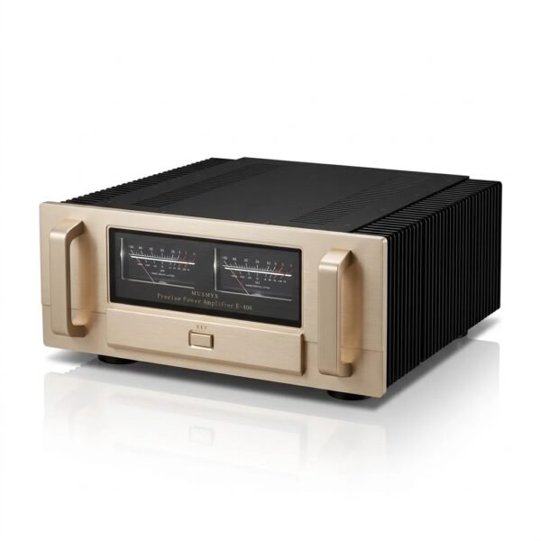 E-406 Stereo Power Amplifier – 180W Class AB Hi-Fi Audio Amp