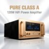 主图_品牌主视觉 A75 Pure Class A Stereo Power Amplifier – 120W Hi-Fi Audio