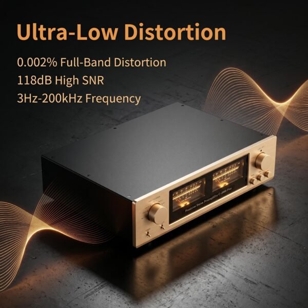 卖点图_纯净音质 C-2860 Plus Stereo Preamplifier – Ultra-Low Distortion Hi-Fi