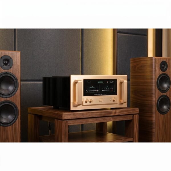 场景图_影音室搭配 A75 Pure Class A Stereo Power Amplifier – 120W Hi-Fi Audio