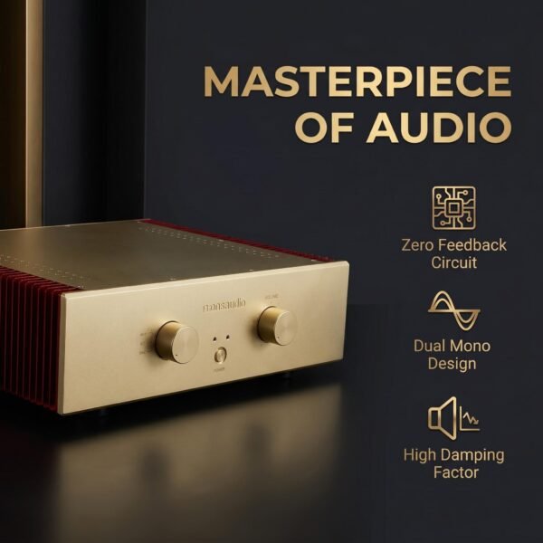D5Pro Integrated Stereo Amplifier – 120W×2 Hi-Fi Audio Amp