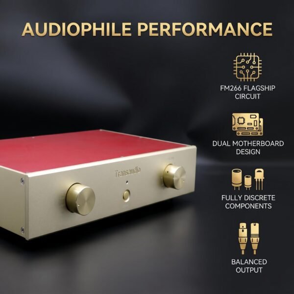 FM266 Fully Balanced Stereo Preamplifier – Hi-Fi Audio