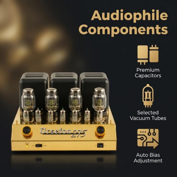 MC275 Vacuum Tube Stereo Amplifier – 75W KT88 Hi-Fi Amp