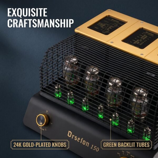 Replica McIntosh MC150 Tube Amp | 150W KT88 Vacuum Amplifier