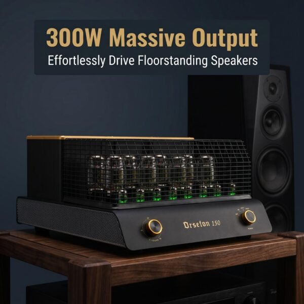 Replica McIntosh MC150 Tube Amp | 150W KT88 Vacuum Amplifier