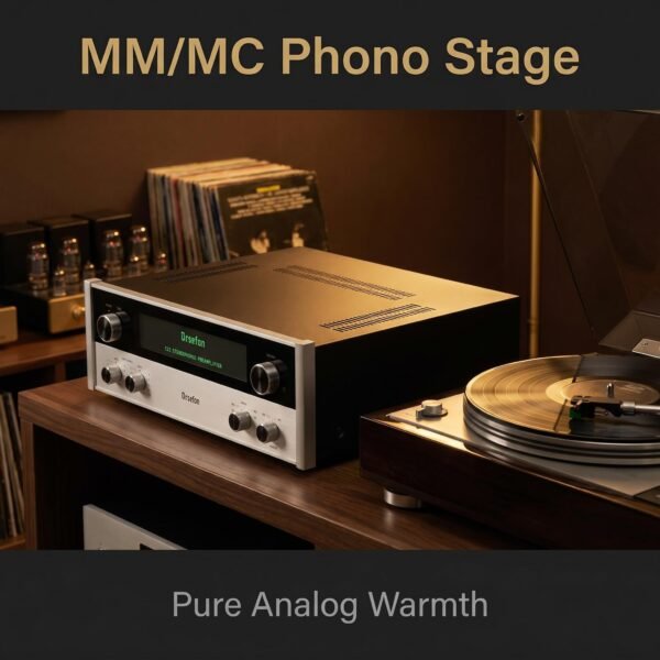 04_场景卖点图_独立黑胶唱放 C22 Stereo Tube Preamplifier | Reference Circuit MM/MC Phono