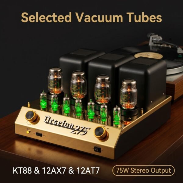 MC275 Vacuum Tube Stereo Amplifier – 75W KT88 Hi-Fi Amp