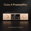 MK9200 High-End Hifi Preamplifier, Fully Balanced Pure Class A Stereo Preamp with Separate Balanced & Single-Ended System, All-Aluminum Remote Control for Home Audiophile Sound System