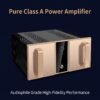 MK9600 Pure Class A Power Amplifier, HiFi Audiophile Grade Fully Balanced 1000W+1000W High Fidelity Stereo Post-stage Amplifier for Home Audio Speaker System