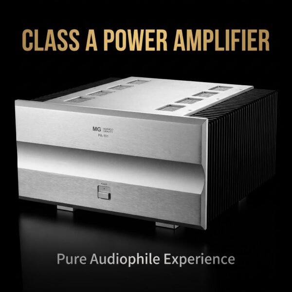 PA-101 Class A Monoblock Power Amplifier – 125W Hi-Fi Amp