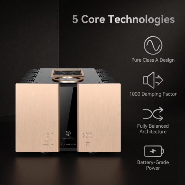 MK9800 Pure Class A Power Amplifier – Stereo/Mono Bridgeable