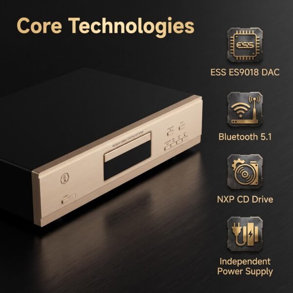 MT906 Hi-Fi Tube CD Player – Reference Balanced Stereo Audio