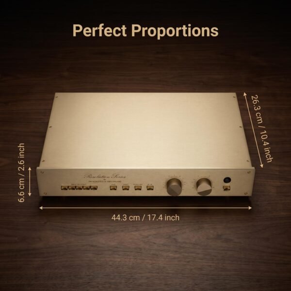 BRZHIFI FM255 Stereo Preamplifier | Reference Swiss FM Circuit