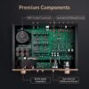MK9200 High-End Hifi Preamplifier, Fully Balanced Pure Class A Stereo Preamp with Separate Balanced & Single-Ended System, All-Aluminum Remote Control for Home Audiophile Sound System