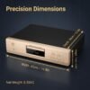 MT906 Hi-Fi Tube CD Player – Reference Balanced Stereo Audio