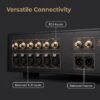 MK9200 High-End Hifi Preamplifier, Fully Balanced Pure Class A Stereo Preamp with Separate Balanced & Single-Ended System, All-Aluminum Remote Control for Home Audiophile Sound System