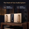 MK9600 Pure Class A Power Amplifier, HiFi Audiophile Grade Fully Balanced 1000W+1000W High Fidelity Stereo Post-stage Amplifier for Home Audio Speaker System