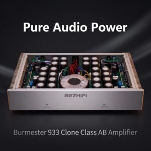 BRZHIFI Burmester 933 Clone Class AB Power Amplifier | 150W Two-Channel HiFi