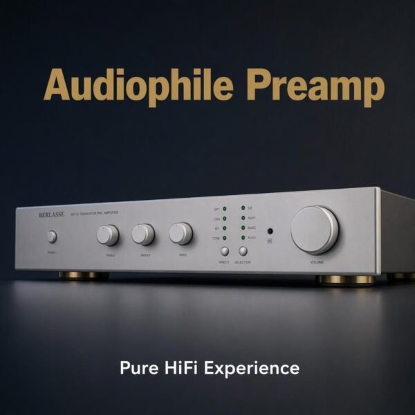 BERLASSE MT-10 FET Preamp - Dual 1794 DAC & Bluetooth Preamplifier