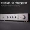 BERLASSE MT-12 Audiophile FET Preamplifier with Dual DAC & Bluetooth 5.4