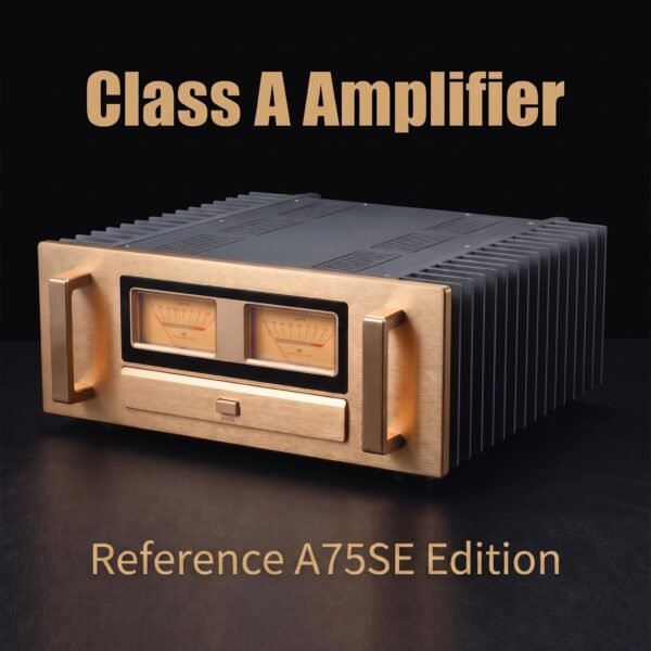 BRZHIFI A75SE Class A Power Amplifier – Dual VU Meters 120W