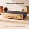 BRZHIFI Class A Hi-Fi Preamplifier - Accuphase C-200 Circuit, 5-Band Precision Tone Control & IR Remote