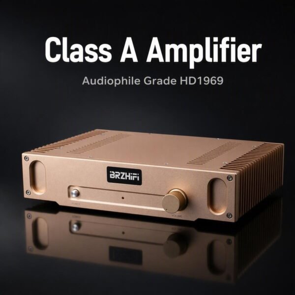 01_主图_品牌主视觉 BRZHIFI PA-40 Hood 1969 Class A Amplifier - Gold Seal Transistor