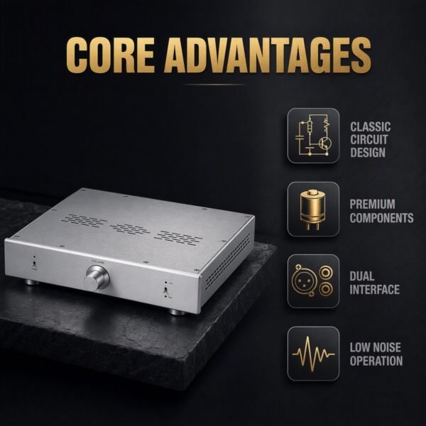 BRZHIFI JC2 MOSFET Preamplifier - Class A Reference JC2 Circuit HiFi Preamp