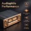 BRZHIFI A75SE Class A Power Amplifier – Dual VU Meters 120W