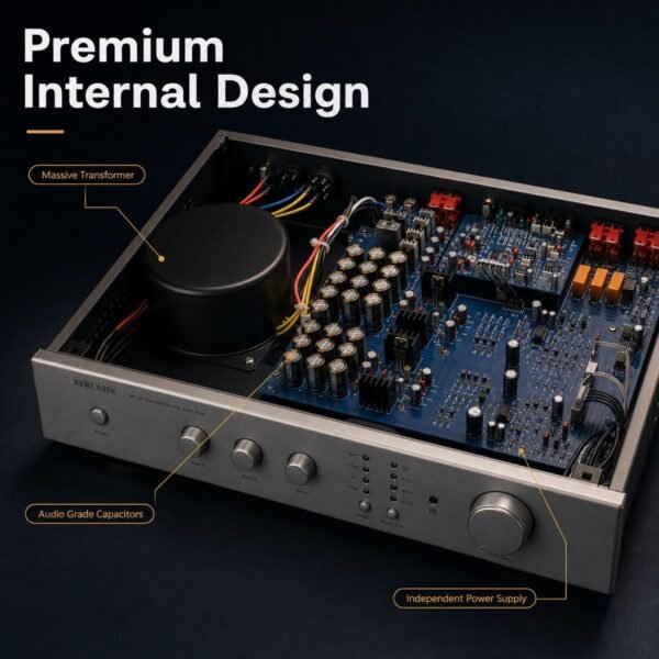BERLASSE MT-10 FET Preamp - Dual 1794 DAC & Bluetooth Preamplifier