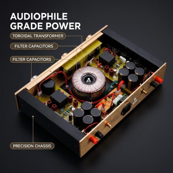 BRZHIFI FM300A Power Amp - Replica Swiss FM Acoustics Circuit