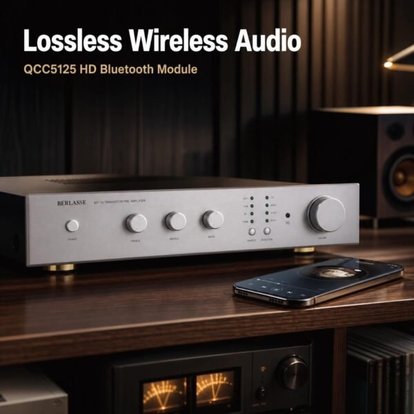 BERLASSE MT-10 FET Preamp - Dual 1794 DAC & Bluetooth Preamplifier