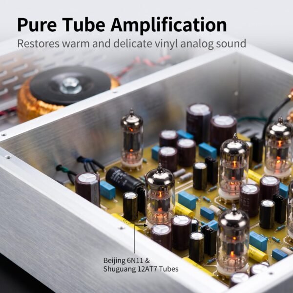 BRZHIFI MM/MC Tube Phono Preamplifier - Klimo Circuit Hi-Fi Preamp