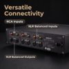 BRZHIFI C-245 Balanced Stereo Preamplifier – Dual VU Meters