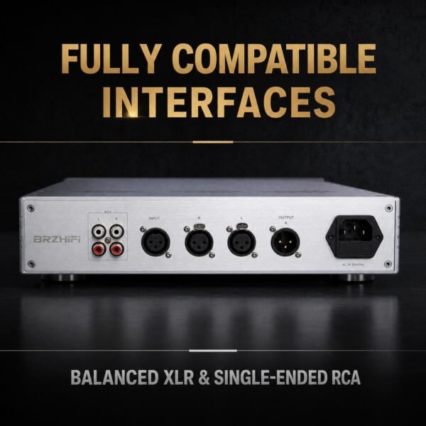 BRZHIFI JC2 MOSFET Preamplifier - Class A Reference JC2 Circuit HiFi Preamp