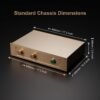 BRZHIFI FM300A Power Amp - Replica Swiss FM Acoustics Circuit
