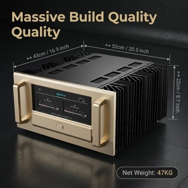 A70 Class A Stereo Power Amplifier – 100W Hi-Fi Audio Amp