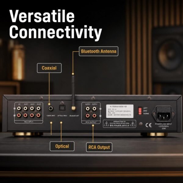 BERLASSE MT-10 FET Preamp - Dual 1794 DAC & Bluetooth Preamplifier