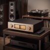 BRZHIFI C-245 Balanced Stereo Preamplifier – Dual VU Meters