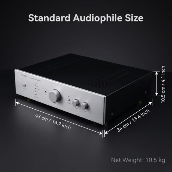 BERLASSE TS-2 Integrated Stereo Amplifier with Bluetooth 5.0 / 200W*2
