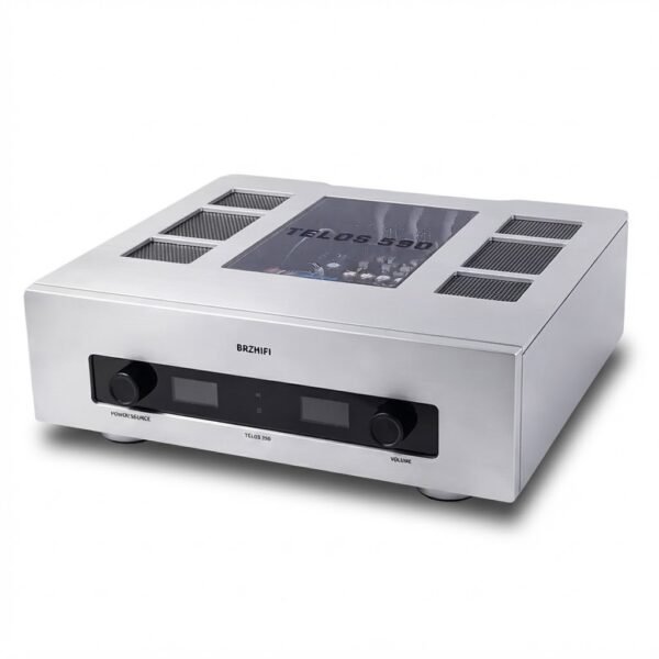 BRZHIFI TELOS-590 200W Stereo Hi-Fi Integrated Amplifier All-Aluminum Chassis