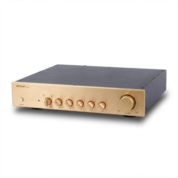 BRZHIFI C-200 Pure Class A HiFi Preamplifier with Remote Control