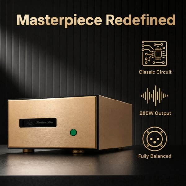 Balanced Monoblock Power Amplifier BRZHIFI 711MK2 280W Audiophile