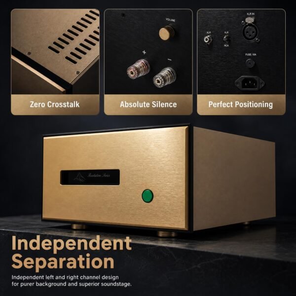 Balanced Monoblock Power Amplifier BRZHIFI 711MK2 280W Audiophile