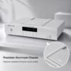BRZHIFI CD100 Top-Loading Hi-Fi CD Player, Balanced Audio Output, Audiophile Digital Audio Source