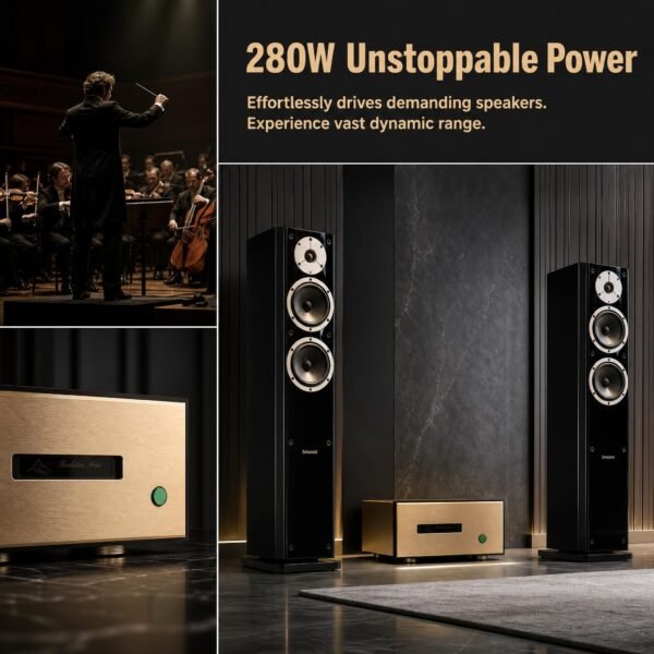 Balanced Monoblock Power Amplifier BRZHIFI 711MK2 280W Audiophile