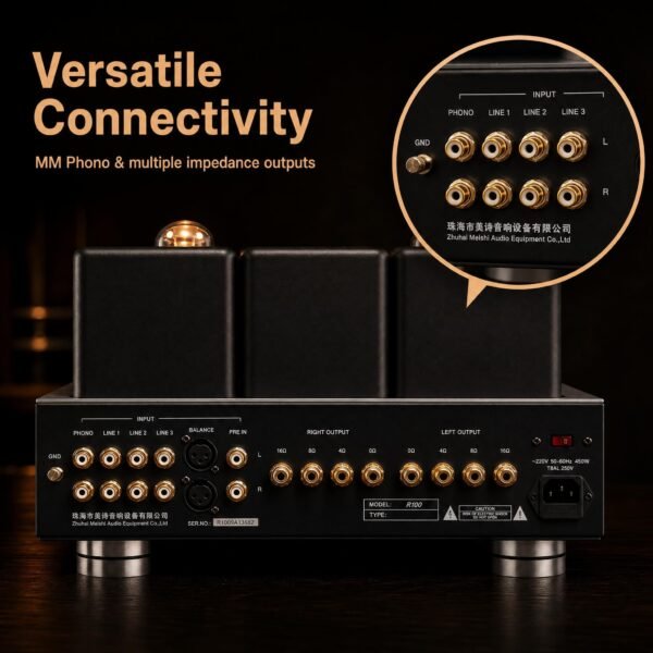 Muzishare R100 Pure Class A Tube Amplifier | 300B Driver for 845/805/211