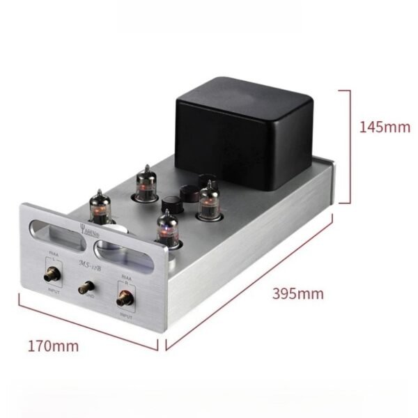 MS-12B Tube Phono Preamp & Stereo Amplifier | Vacuum Tube HiFi Audio